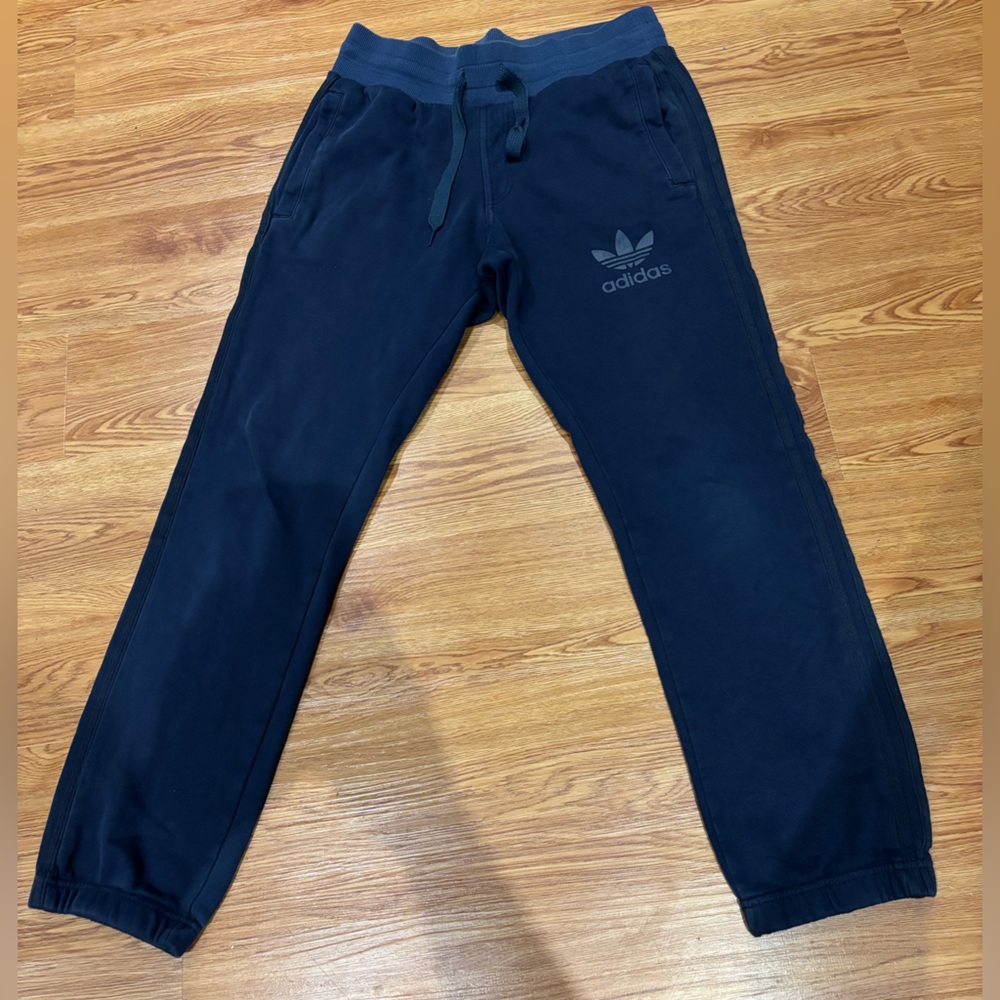 Adidas Original Navy small Zip up & medium Joggers Set